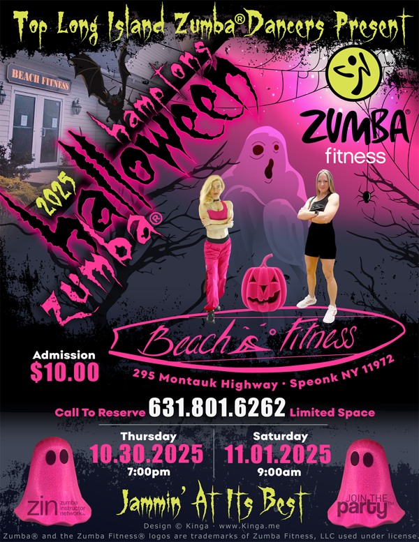 Hamptons Halloween Zumba 2025 by Top Long Island Zumba(R) Dancers