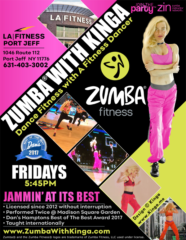 Dance Fitness with Kinga at LA Fitness Long Island New York